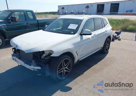 2018 BMW X3 xDrive30I из США, поврежденный, VIN 5UXTR9C52JLD60645
